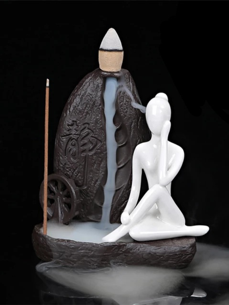 Porta Incienso - Yoga Women (Delicadeza) 1