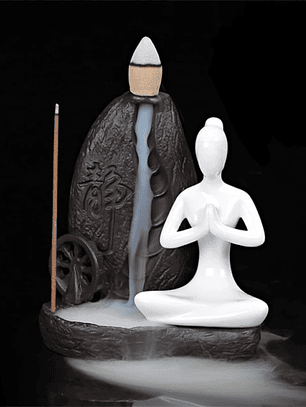 Porta Incienso - Yoga Women (Oración)