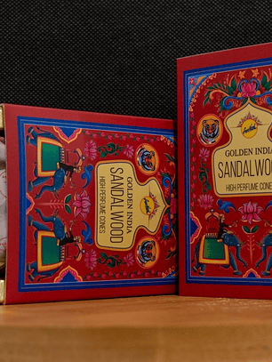 Incienso Cascada Golden Indian - Sandalwood