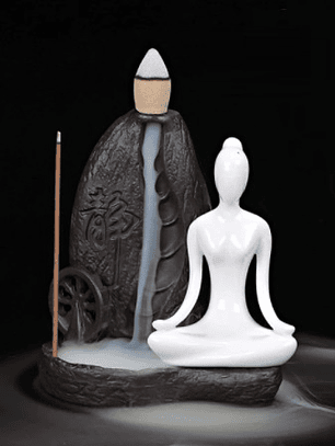 Porta Incienso - Yoga Women (Postura Loto)