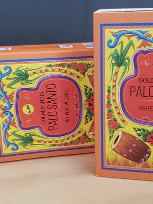 Incienso Cascada Golden Indian - Palo Santo