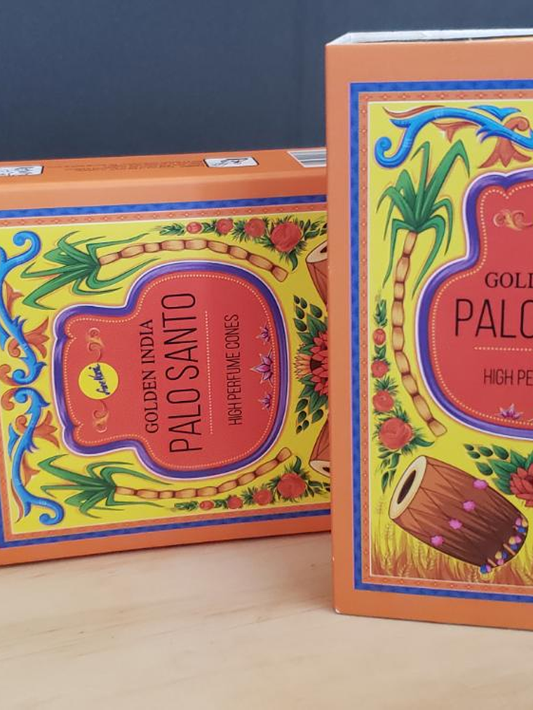 Incienso Cascada Golden Indian - Palo Santo 1