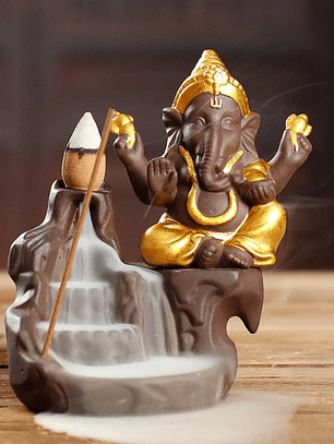 Porta Incienso - Ganesh Hindú