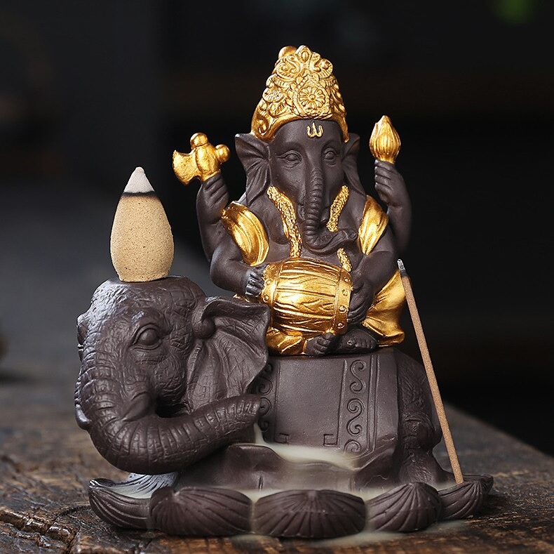 Porta Incienso - Ganesh Hindú Premium