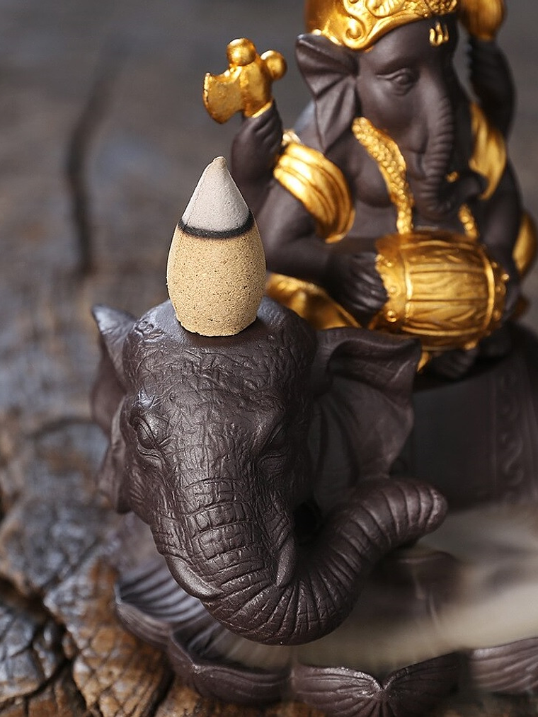 Porta Incienso - Ganesh Hindú Premium 2