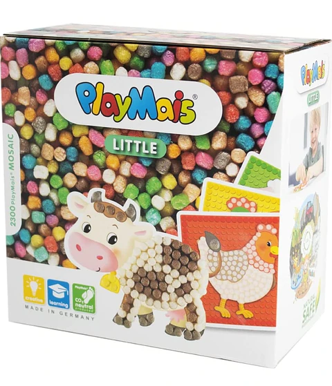 PlayMais Mosaic Little Granja — Mosaico Creativo Niños 3+ años