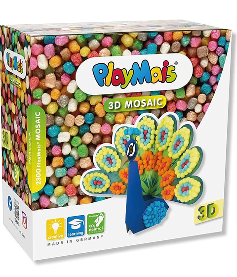 Playmais Mosaic 3D "Pavo Real"