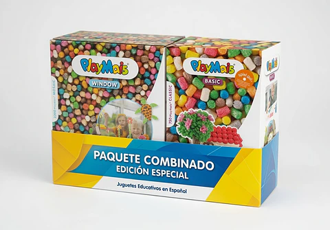 Pack Día del Niño — Mosaico Window Animales + Classic Basic Large "Casita" (3+ años)