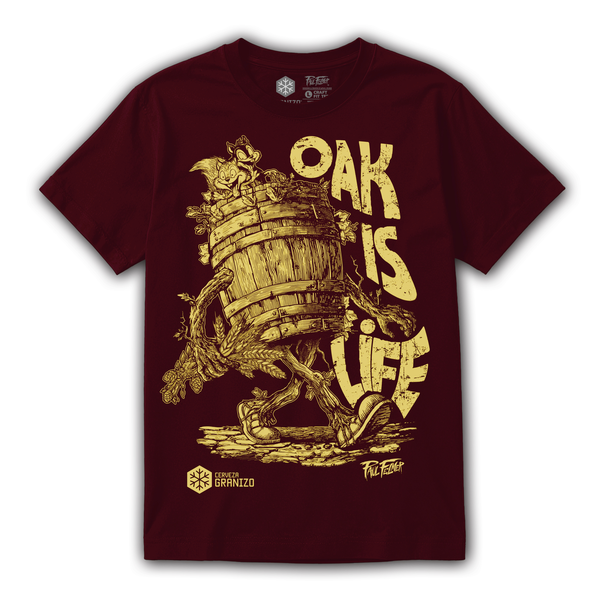 Polera “OAK IS LIFE” 1