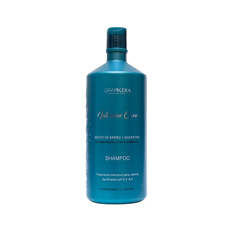 Shampoo Profesional Cuidado Intensivo Broto de Bambú y Queratina 1 Lt
