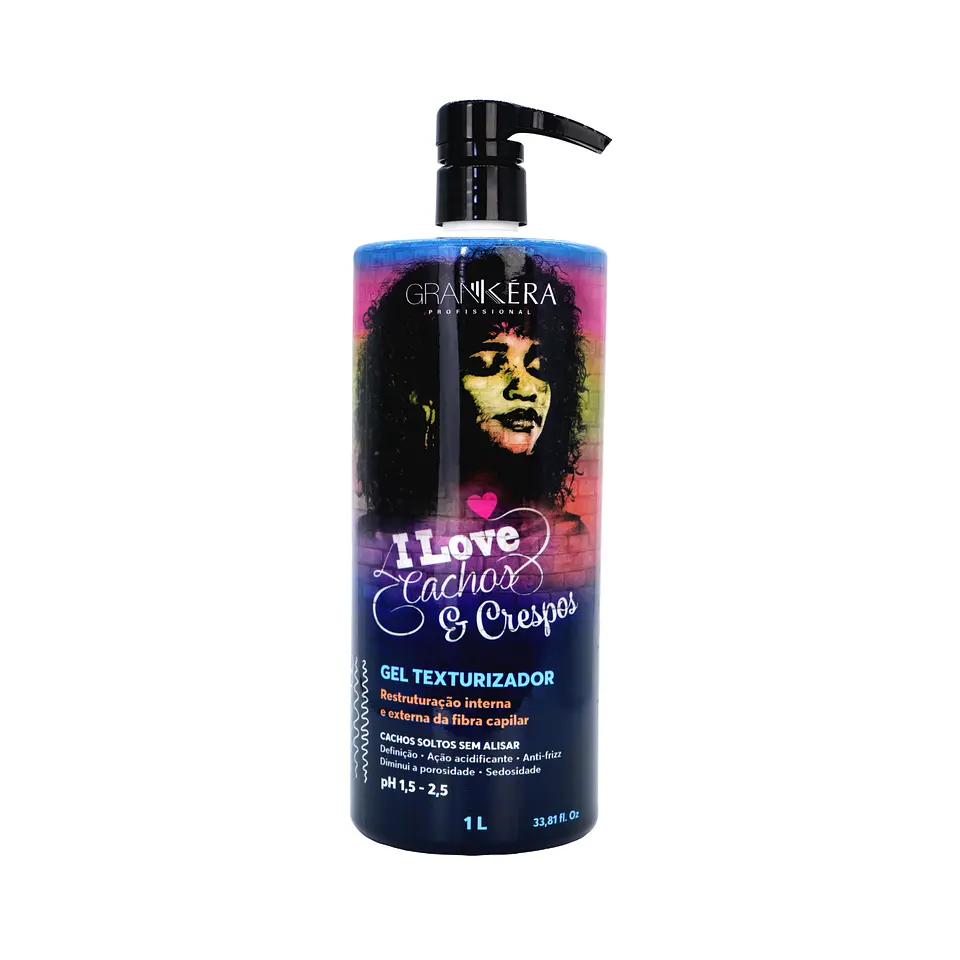 Gel Texturizador de Rizos I Love Cachos y Crespos 1 Lt 1