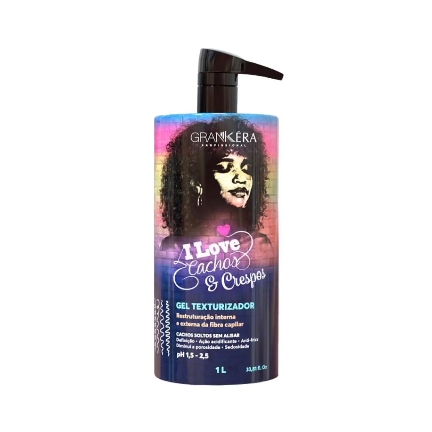 Gel Texturizador de Rizos I Love Cachos y Crespos 1 Lt 2