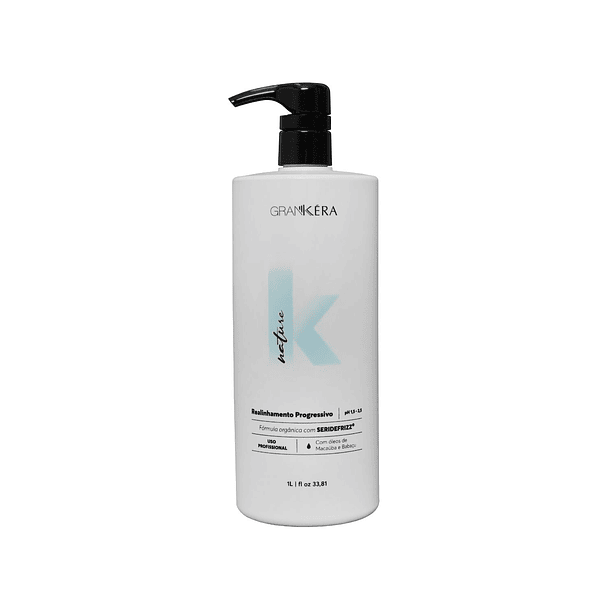 Set Shampoo Anti Residuos Deep Clean + Alisado Nature K 1 Lt 3