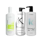 Set Shampoo Anti Residuos Deep Clean 1 Lt + Reversor Químico Grand K 1 Lt + Alisado Nature K 1 Lt - Miniatura 1