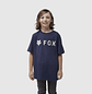 POLERA FOX LIFESTYLE NIÑOS ABSOLUTE - Azul M (Infantil) - Miniatura 1
