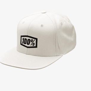 JOCKEY 100% ICON - Snapback Cap Silver Grey (Ajustable)