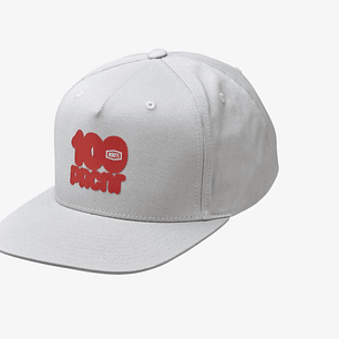 JOCKEY 100% DONUT - Snapback Cap Grey (Ajustable)