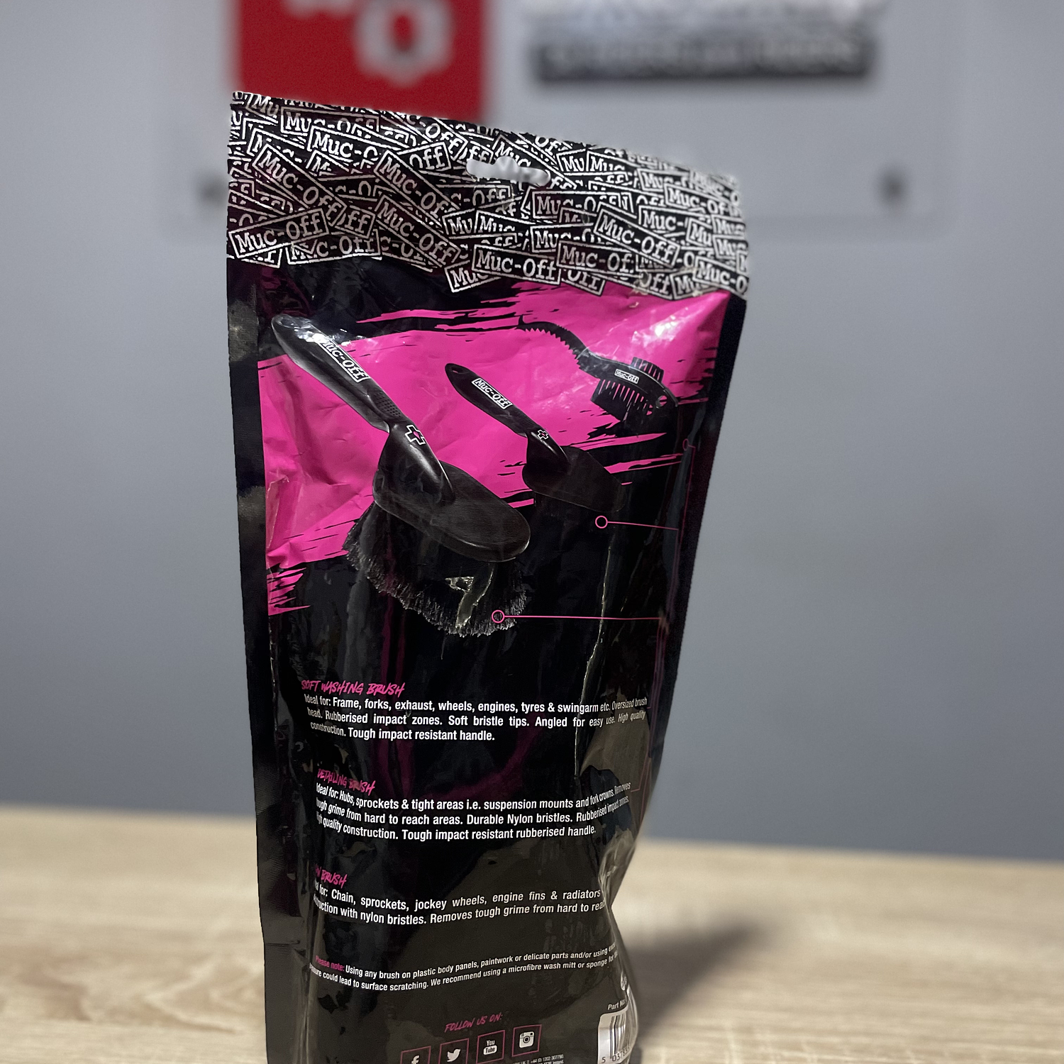 SET MUC-OFF PREMIUM - 3 Cepillos 3