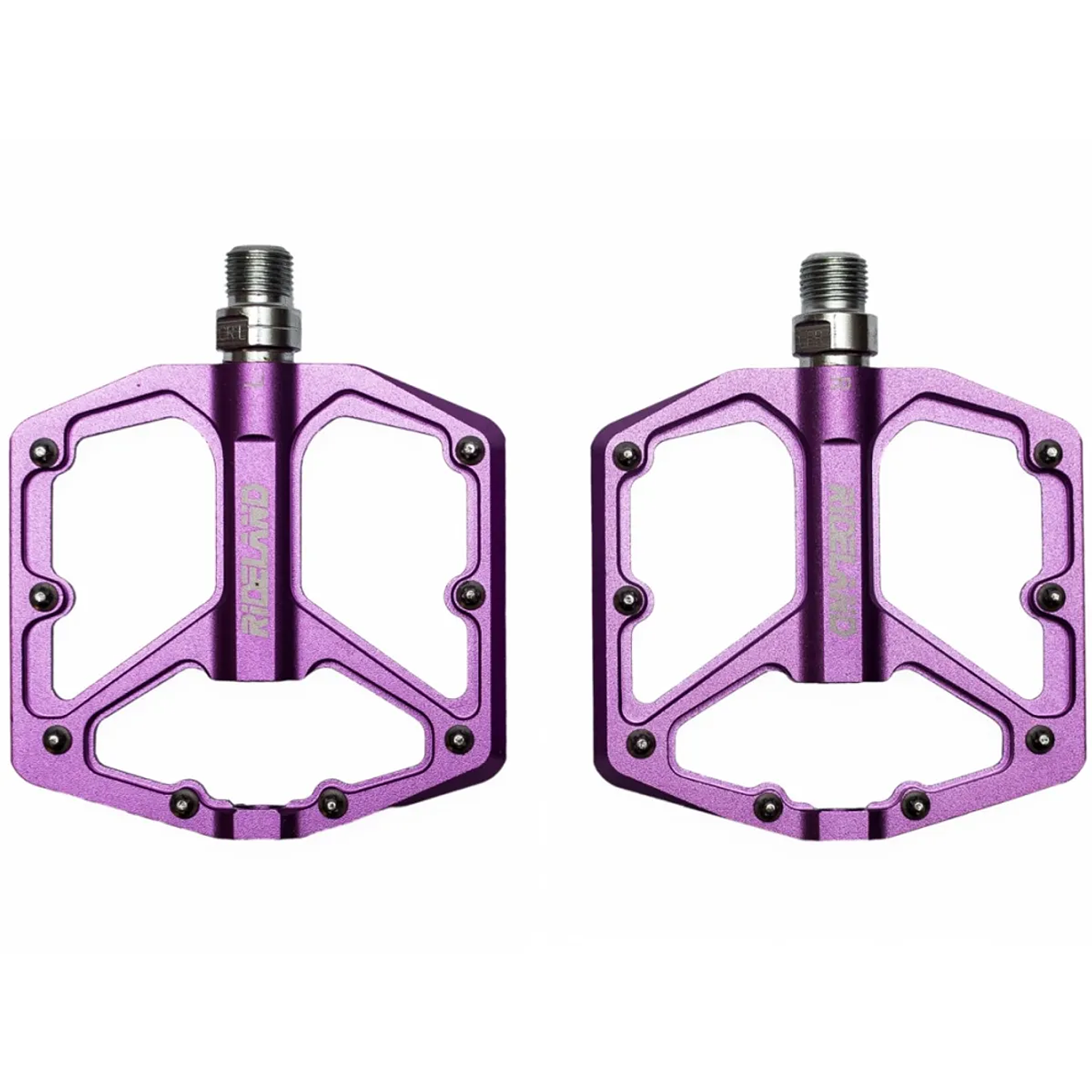 PEDALES RIDELAND MTB - Enduro Violeta 2