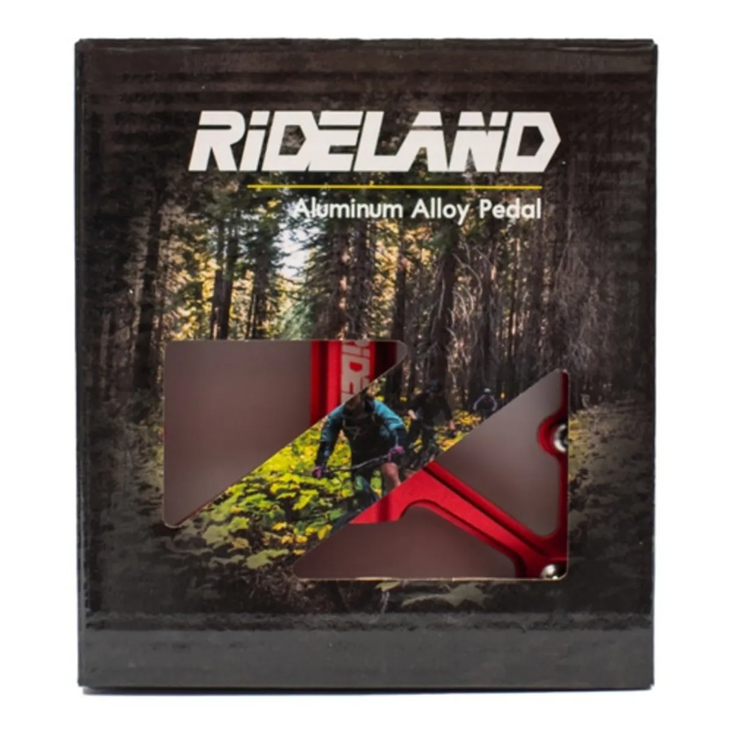 PEDALES RIDELAND MTB - Enduro Rojo 3