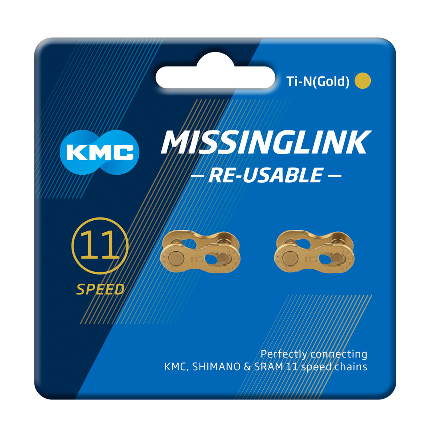 MISSING LINK KMC - 11 Velocidades Gold (Unidad) 2