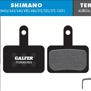 PASTILLAS GALFER - Shimano MT200, serie M300, MT400, MT500, Tektro y TRP