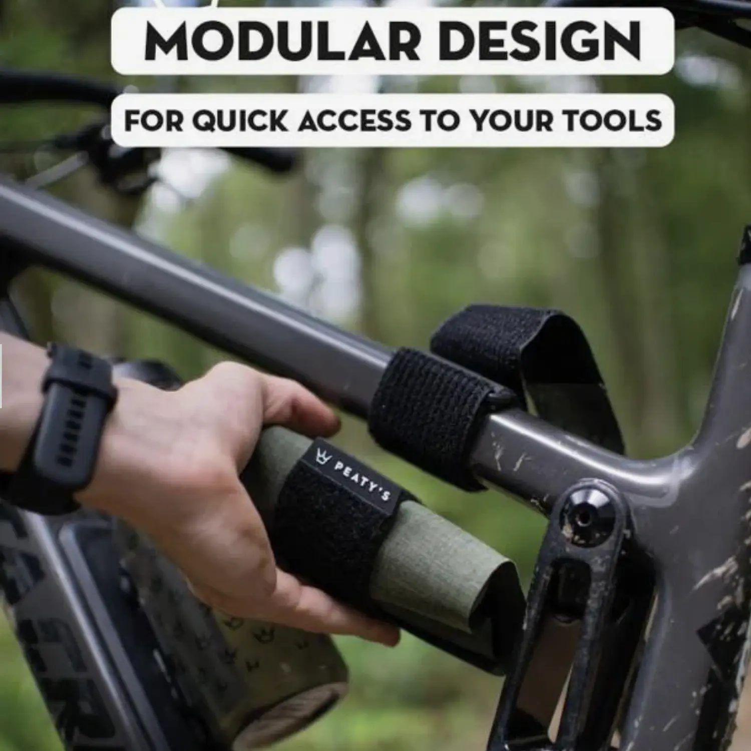 BOLSO DE HERRAMIENTAS PEATY'S - Holdfast Negro 3