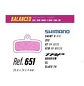 PASTILLAS LESS BRAKES BALANCED - 651 (Shimano Saint, Zee, Slate T4 y DH-R Evo) - Miniatura 1