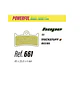 PASTILLAS LESS BRAKES POWERFUL - 661 Hope V4, Lewis LHT y Trickstuff Massima) - Miniatura 1