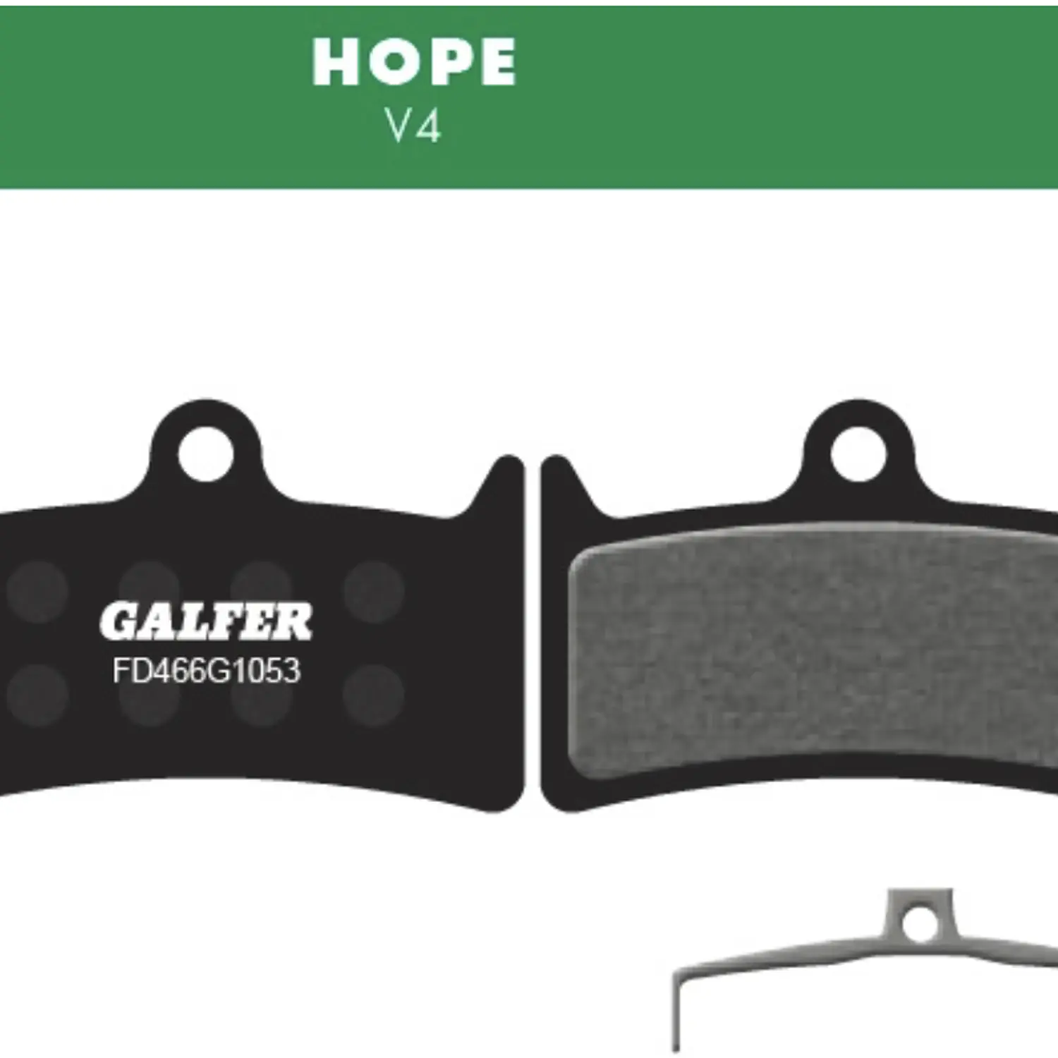 PASTILLA GALFER - Hope V4 y Trickstuff Massima (Pro) 