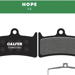 PASTILLA GALFER - Hope V4 y Trickstuff Massima (Pro) 
