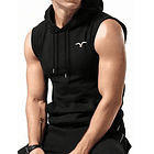 Polera sin mangas con capucha Grav323 1