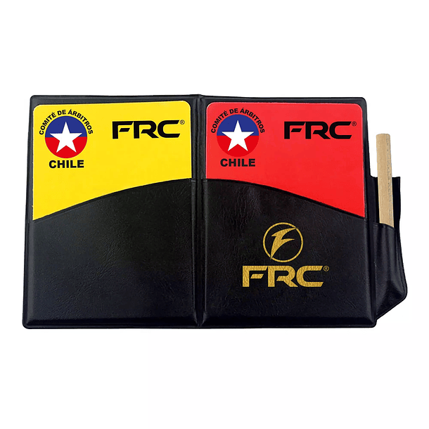 Set de Tarjeta de Arbitro con Logo de Chile