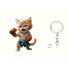 Llavero de gato  4