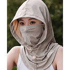 Gorra y mascarilla de protección UV 2