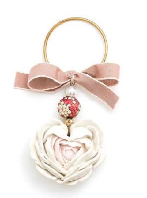 Anillo Flor de Cerámica Perfumada para colgar