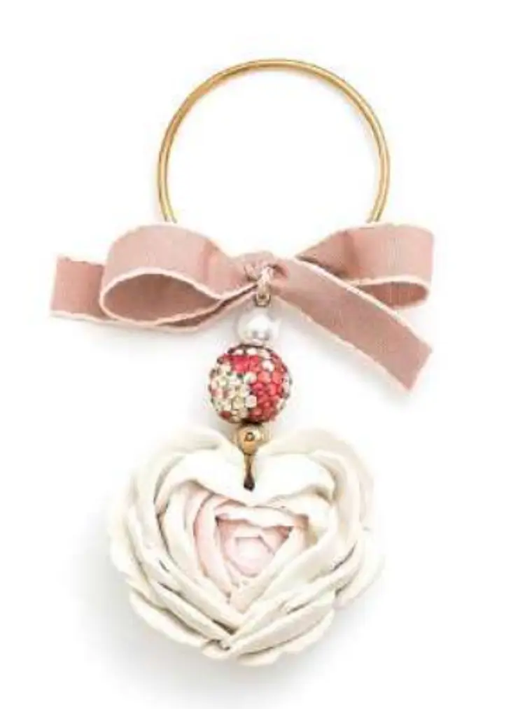 Anillo Flor de Cerámica Perfumada para colgar 1