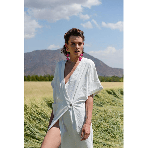 Kimono Victoria blanco 3