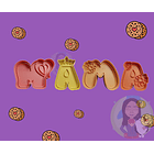 Cortadores De Galletas Dia De La Madre 10 Cm 4