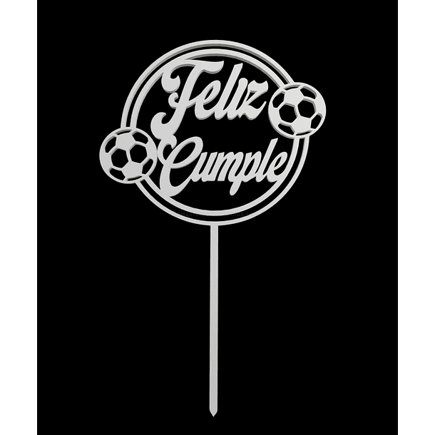 Feliz cumple futbol 