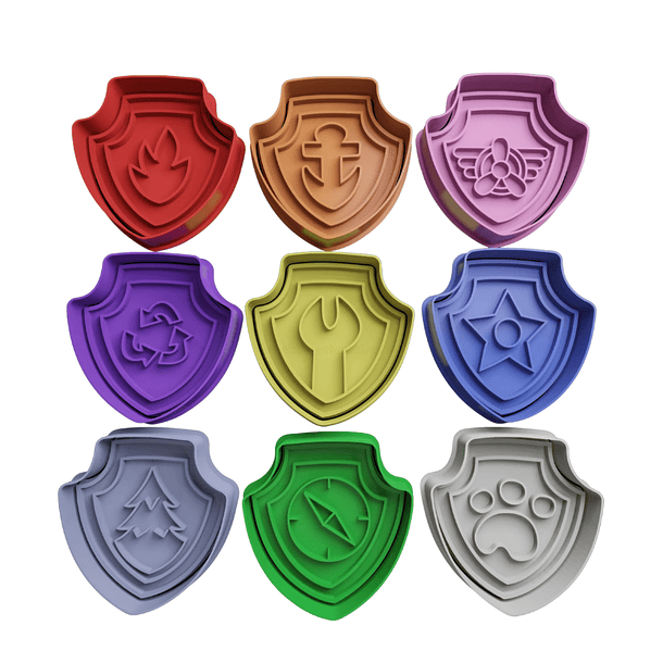 1025 Escudos Paw Patrol 