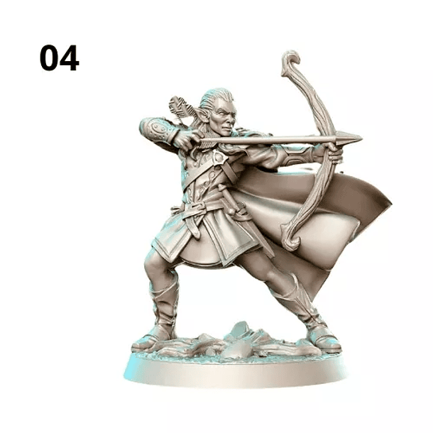 Pack 5 Miniaturas Para D&d - Señor De Los Anillos 9