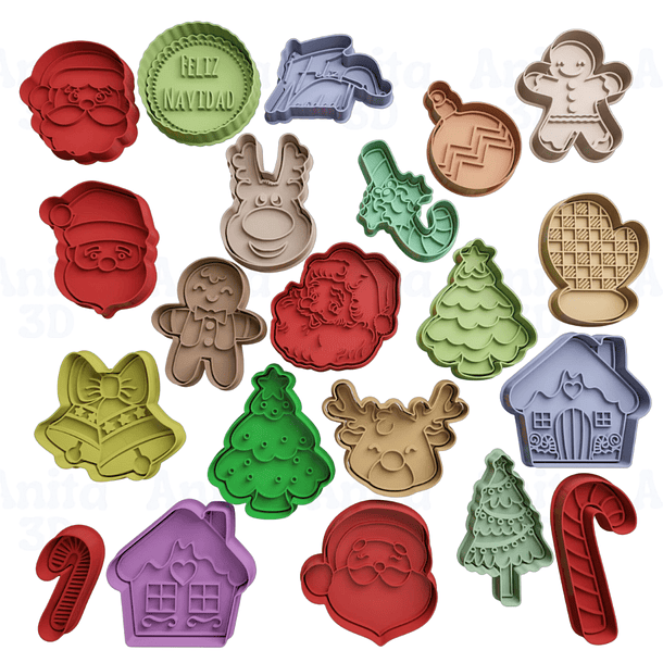 Set Navidad  21 diseños 406 