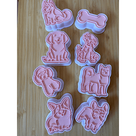 Set de cortadores mascotas