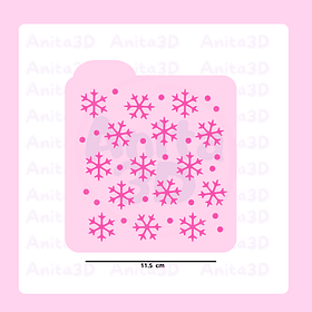 643 Cristales de nieve