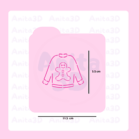 679  Chaleco con jengibre 