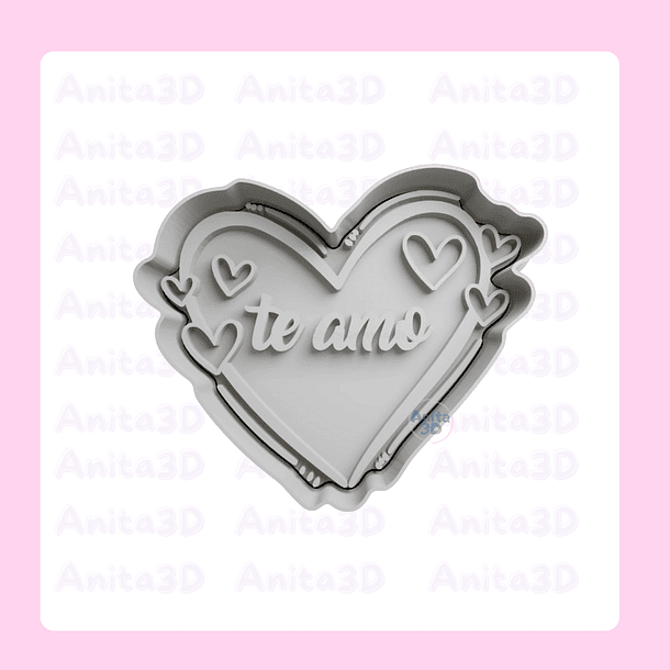 705 Corazón  te amo 