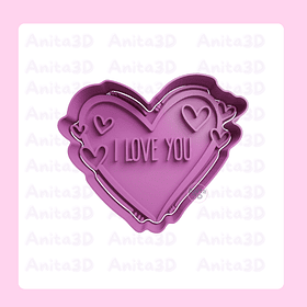 706 Corazón I love you 