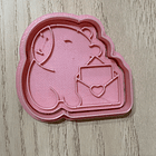 850 Capybara con carta 1