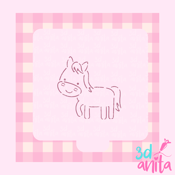 Stencil caballo 